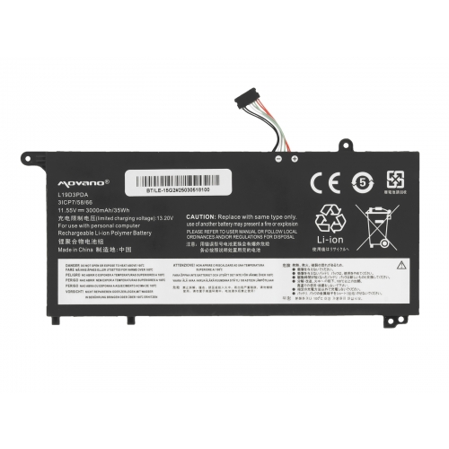 Bateria do laptopa Lenovo L19D3PDA